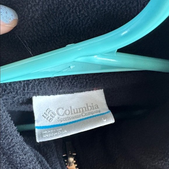 Columbia Black Fleece Zip Sweater – Size L - Picture 5 of 6